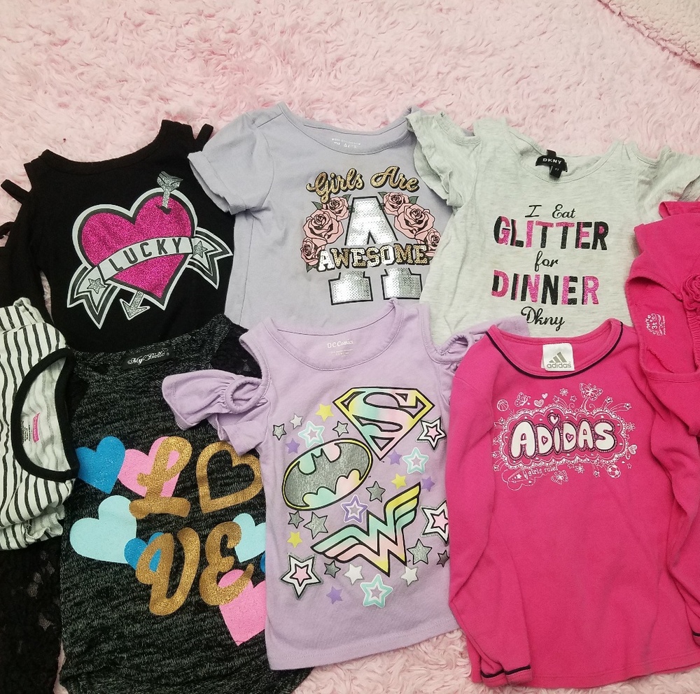 3T Girl's Shirts Bundle (Lot)